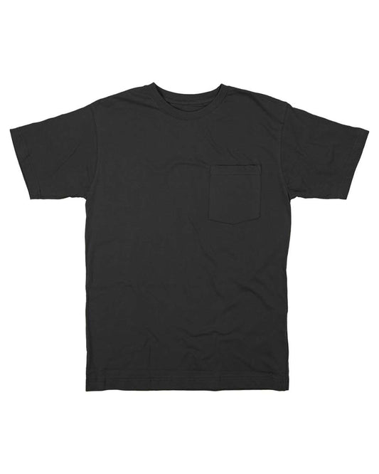 Berne Apparel BSM16 Men's Heavyweight Pocket T-Shirt - Black