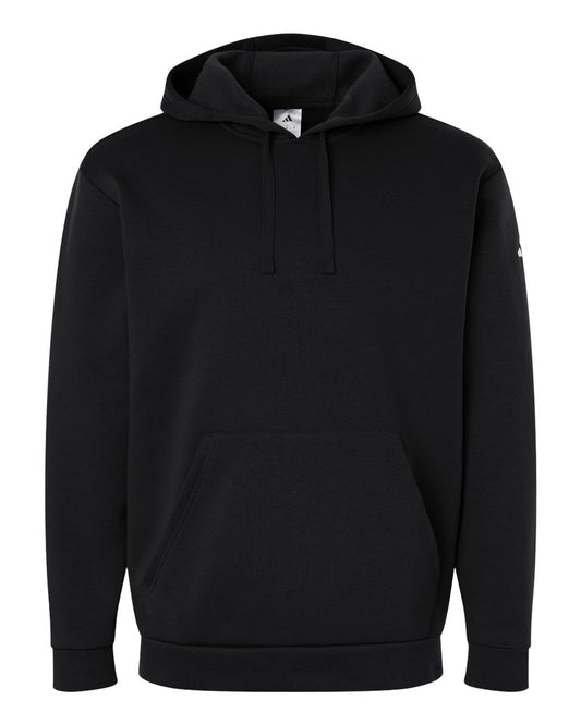 Adidas AT203 Men's Fleece Hooded Sweatshirt - Black/ White
