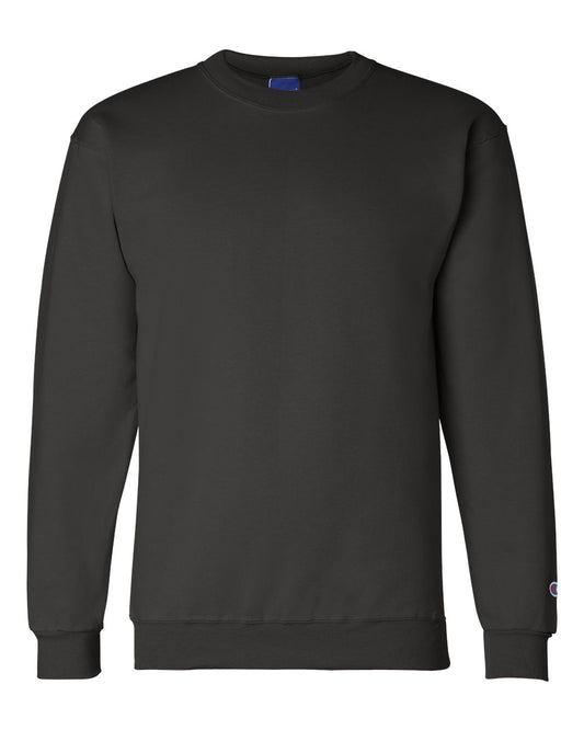 Champion S600 Unisex Powerblend® Crewneck Sweatshirt - Black