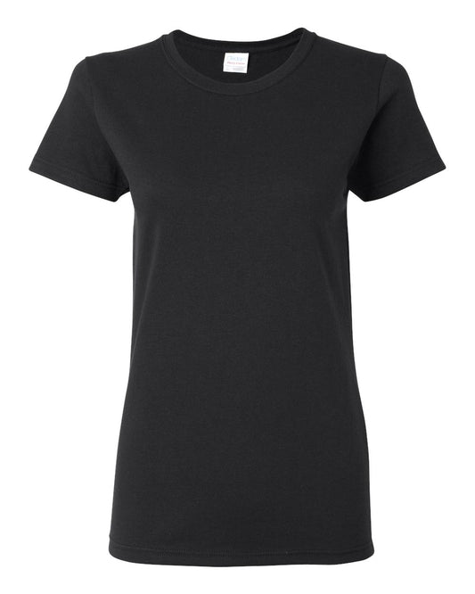 Gildan 5000L Women's Heavy Cotton™ T-Shirt - Black