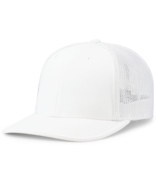 Pacific Headwear 404F Trucker Flexfit® Cap - White