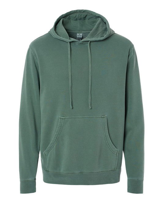 Independent Trading Co. PRM4500 Unisex Midweight Pigment-Dyed Hooded Sweatshirt - Pigment Alpine Green