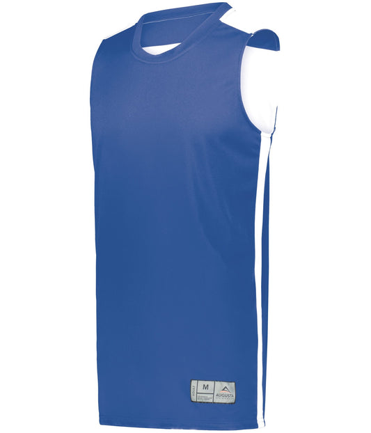 Augusta 6927 Swish Reversible Basketball Jersey - Royal/White