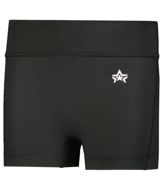 Alleson Athletic A23002 Ladies Setter Series Shorts - Black