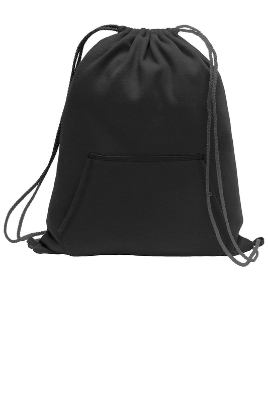 Port & Company BG614 Sweatshirt Cinch Pack - Jet Black