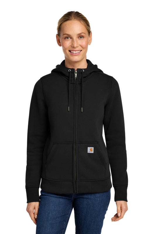 Carhartt CT102788 Women's Clarksburg Full-Zip Hoodie - Black