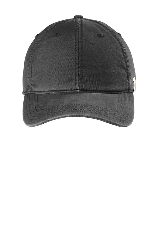 Carhartt CT103938 Cotton Canvas Cap - Black