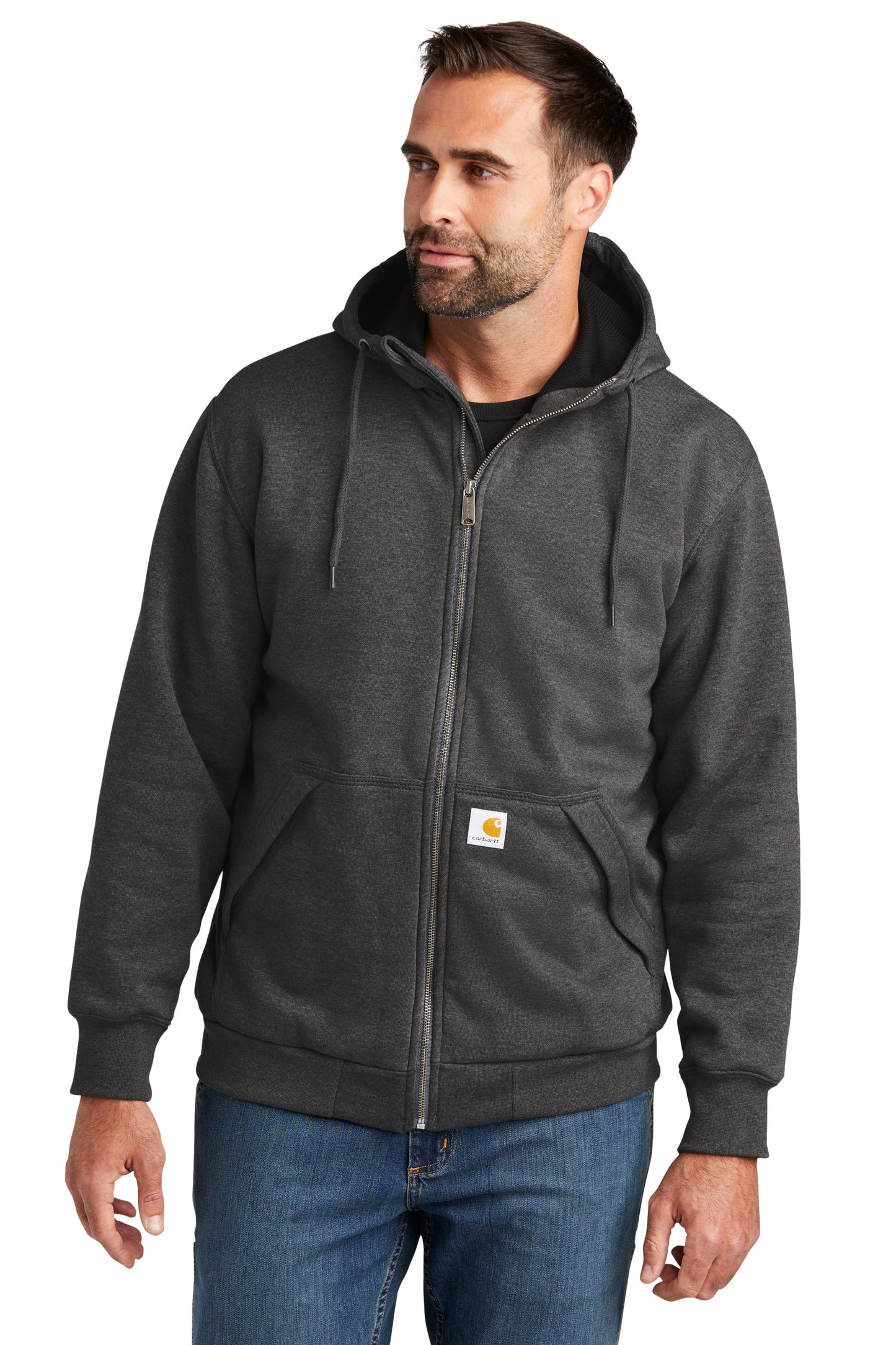 Sudadera con cremallera completa y forro térmico de peso medio de Carhartt®