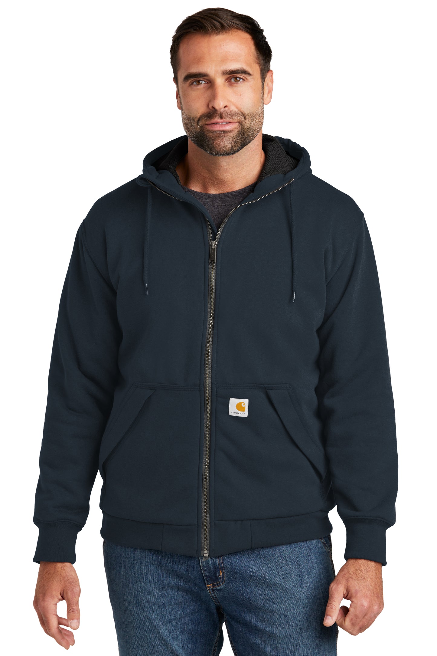 Sudadera con cremallera completa y forro térmico de peso medio de Carhartt®