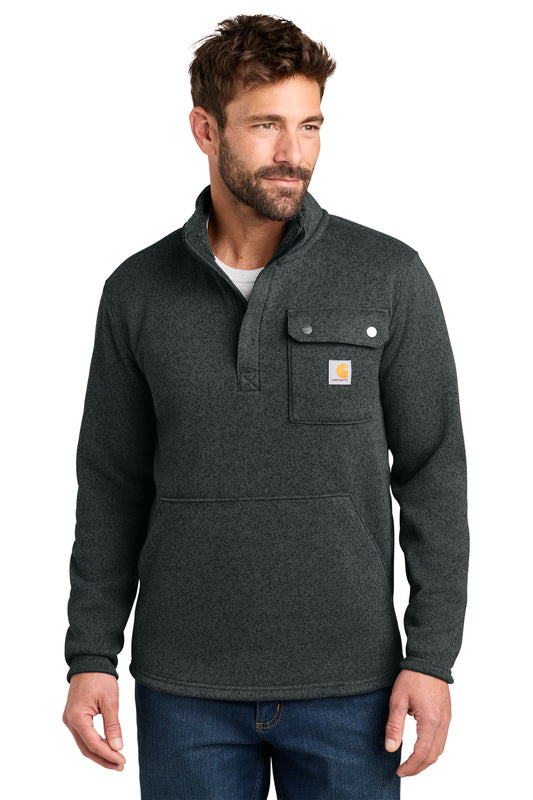 Carhartt CT106378 Midweight 1/4-Zip Sweater Fleece - Black