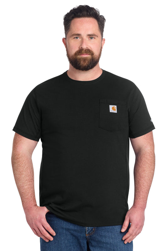 Carhartt Force CT106652 Short Sleeve Pocket T-Shirt - Black