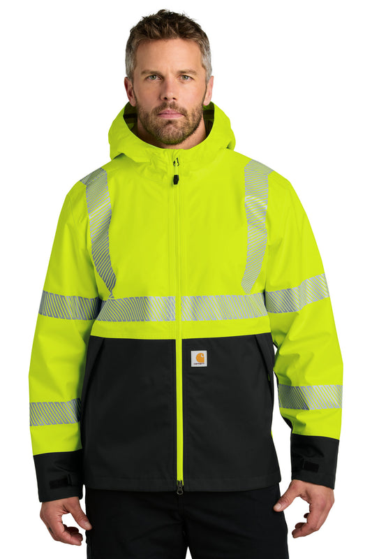 Carhartt CT106693 ANSI 107 Class 3 Storm Defender Jacket - Brite Lime