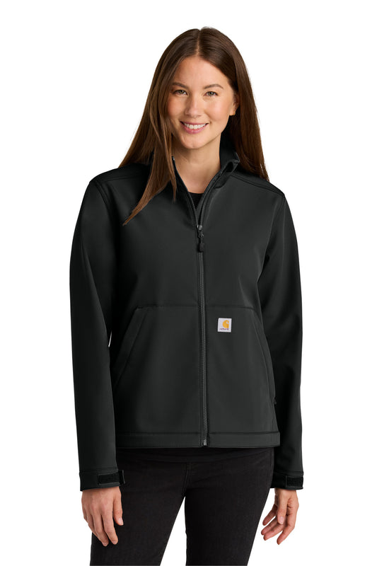 Carhartt CT107115 Women's Rain Defender Soft Shell Jacket - Black
