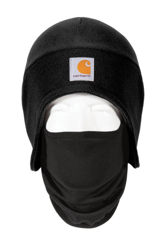 Carhartt CTA202 Fleece 2-In-1 Headwear - Black