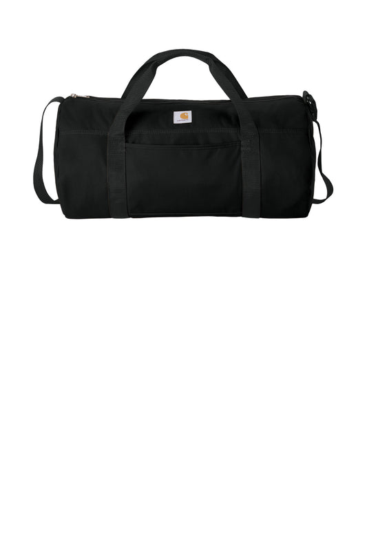 Carhartt CTB0000564 Canvas Packable Duffel with Pouch - Black