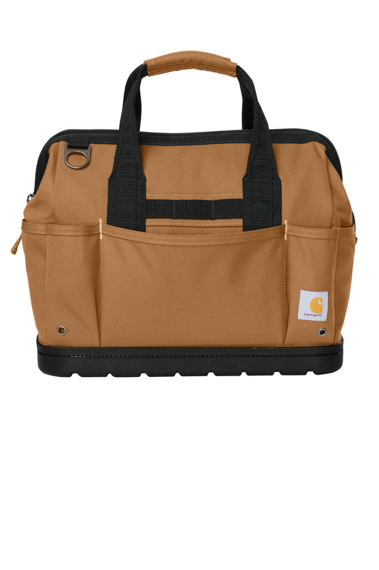 Carhartt CTB0000687 16-Inch Molded Base Heavyweight Tool Bag - Carhartt Brown