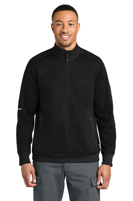 Carhartt CTC86912 FLD & RSCU 1/2-Zip Mid-Layer - Black