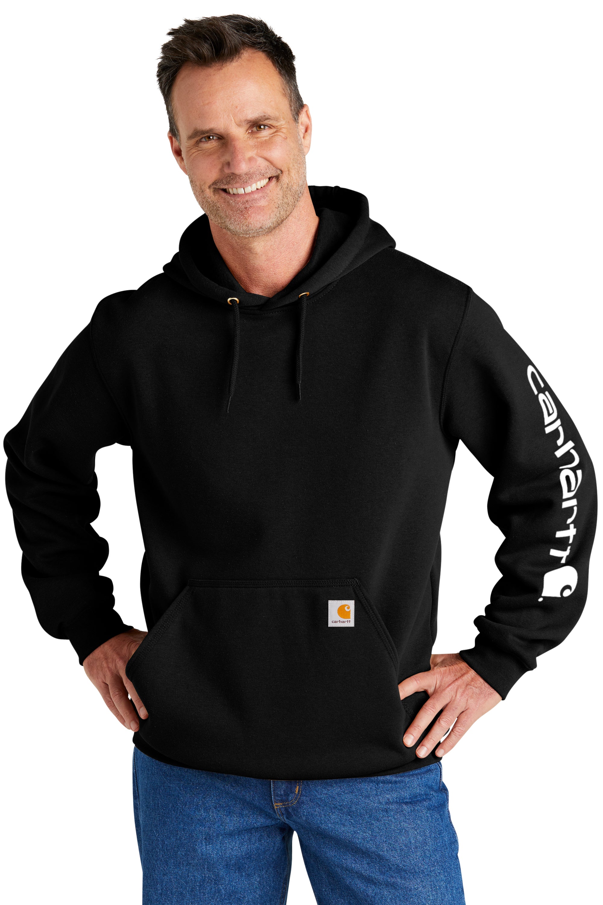 Carhartt Midweight Hooded Logo Sweatshirt