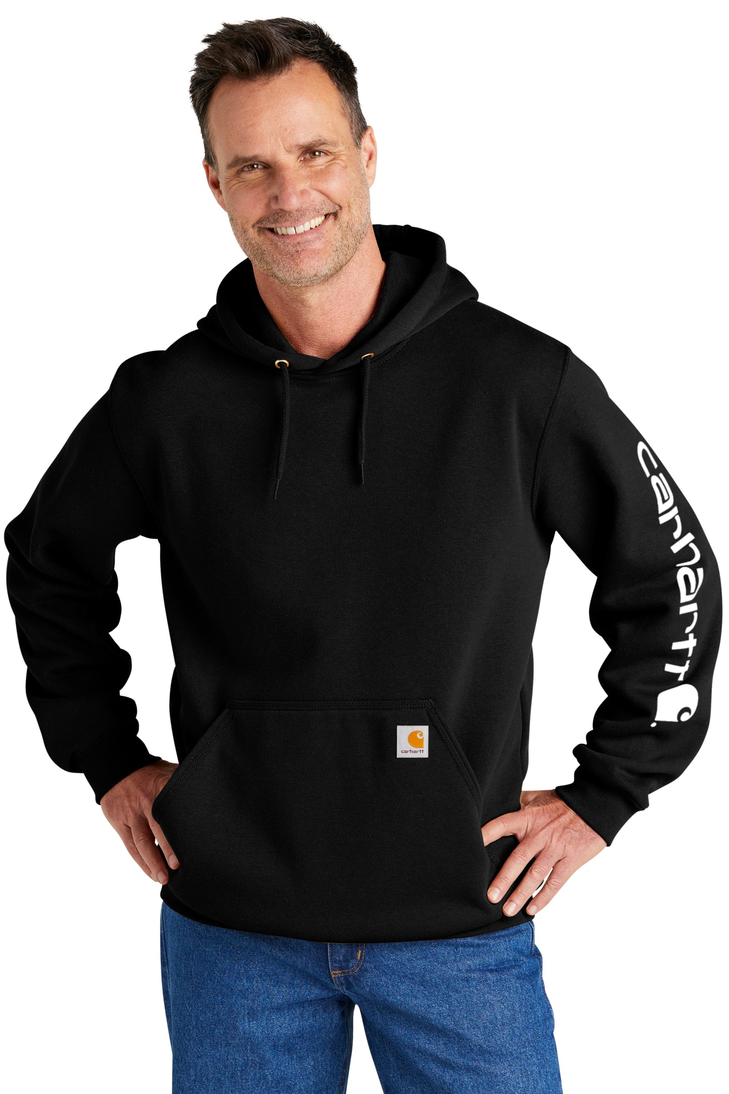 Carhartt® Midweight Hooded Logo Sweatshirt