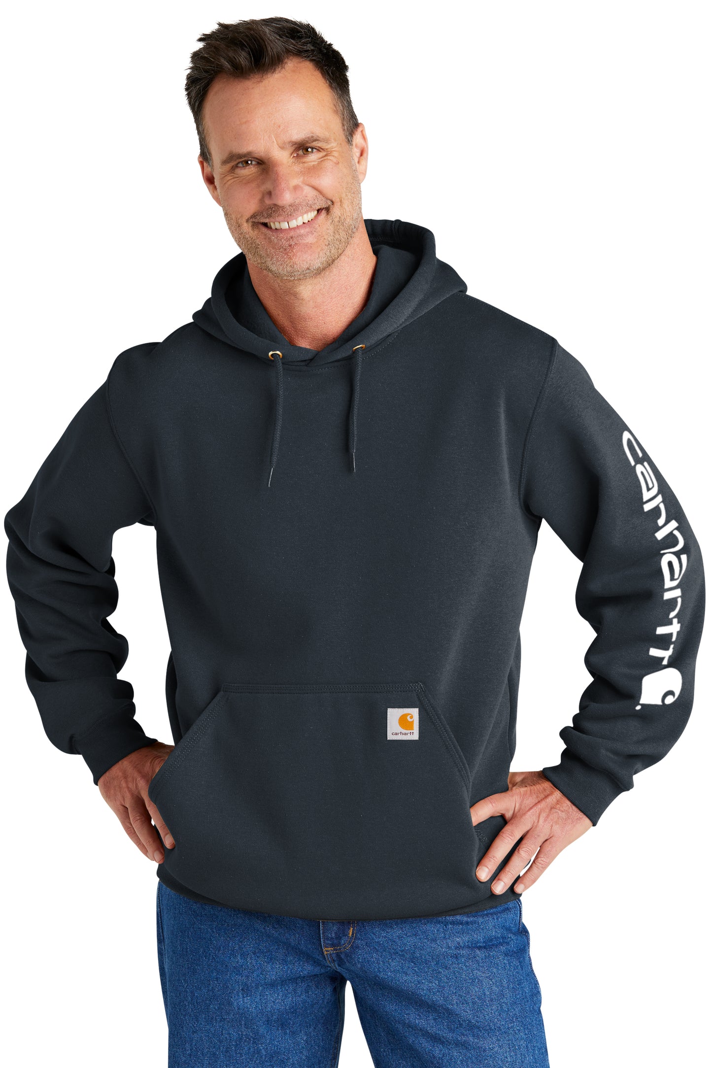 Sudadera con capucha y logo de peso medio de Carhartt®