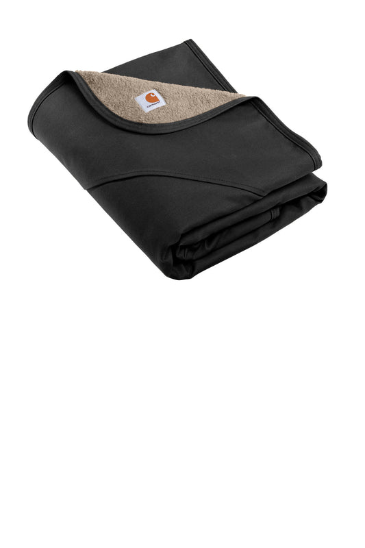 Carhartt CTP0000502 Firm Duck Sherpa-Lined Blanket - Black
