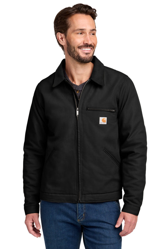 Carhartt CTT103828 Tall Duck Detroit Jacket - Black