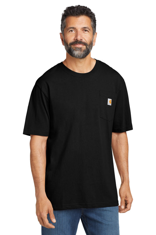 Carhartt CTTK87 Tall Workwear Pocket Short Sleeve T-Shirt - Black