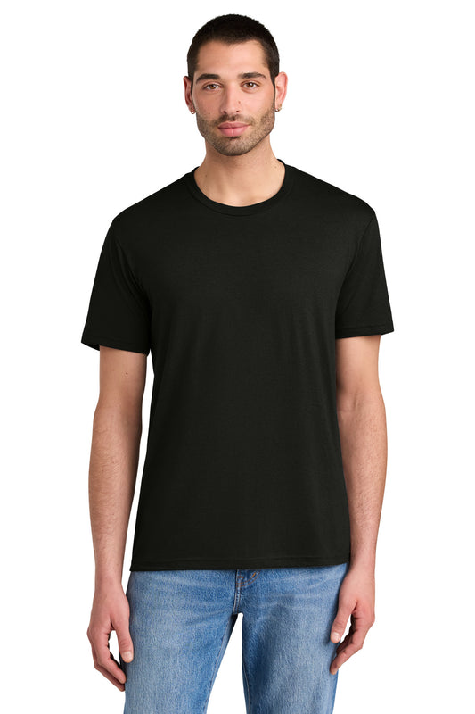 District DM130 Perfect Tri Crew Tee - Black