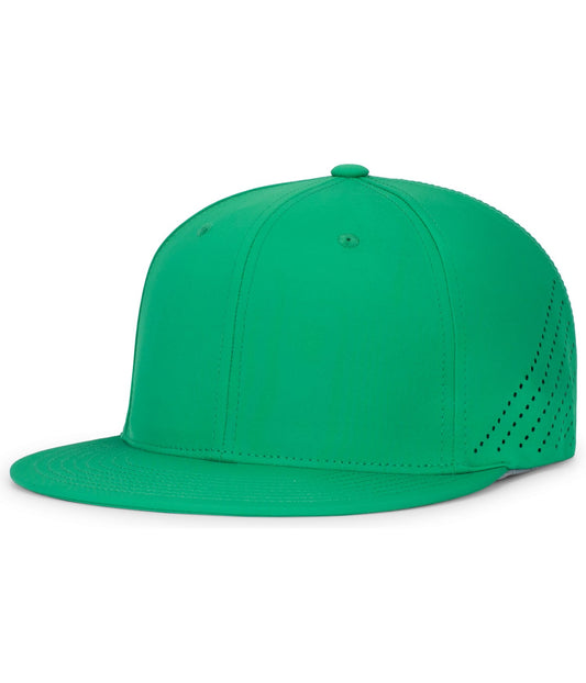 Pacific Headwear ES471 Premium Lightweight Perforated PacFlex Cap Powered by Coolcore® - Kelly