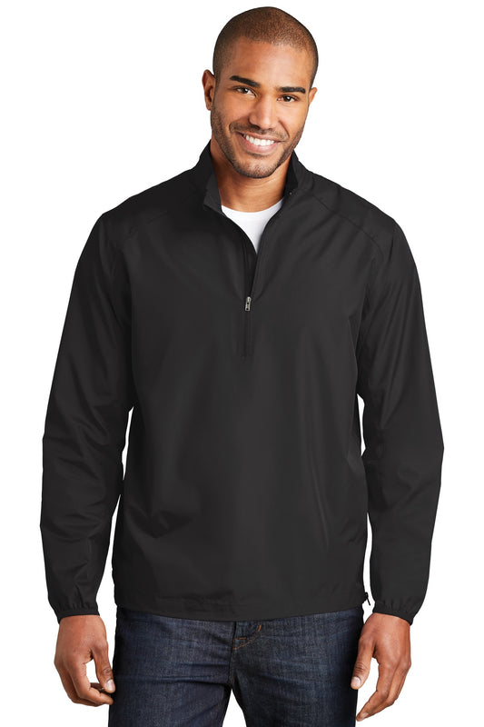 Port Authority J343 Zephyr 1/2-Zip Pullover - Black