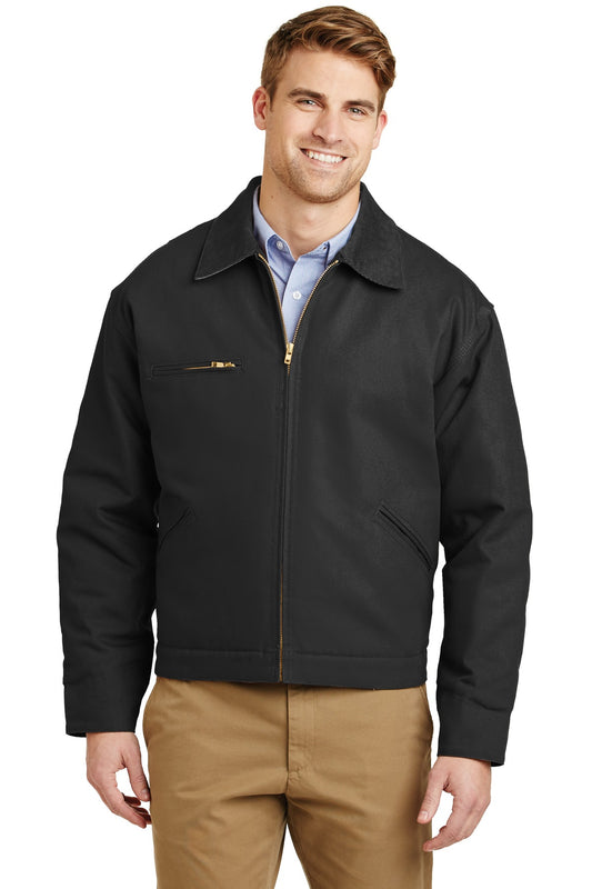 CornerStone J763 Duck Cloth Work Jacket - Black