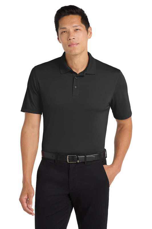 Port Authority K110 Dry Zone UV Micro-Mesh Polo - Deep Black
