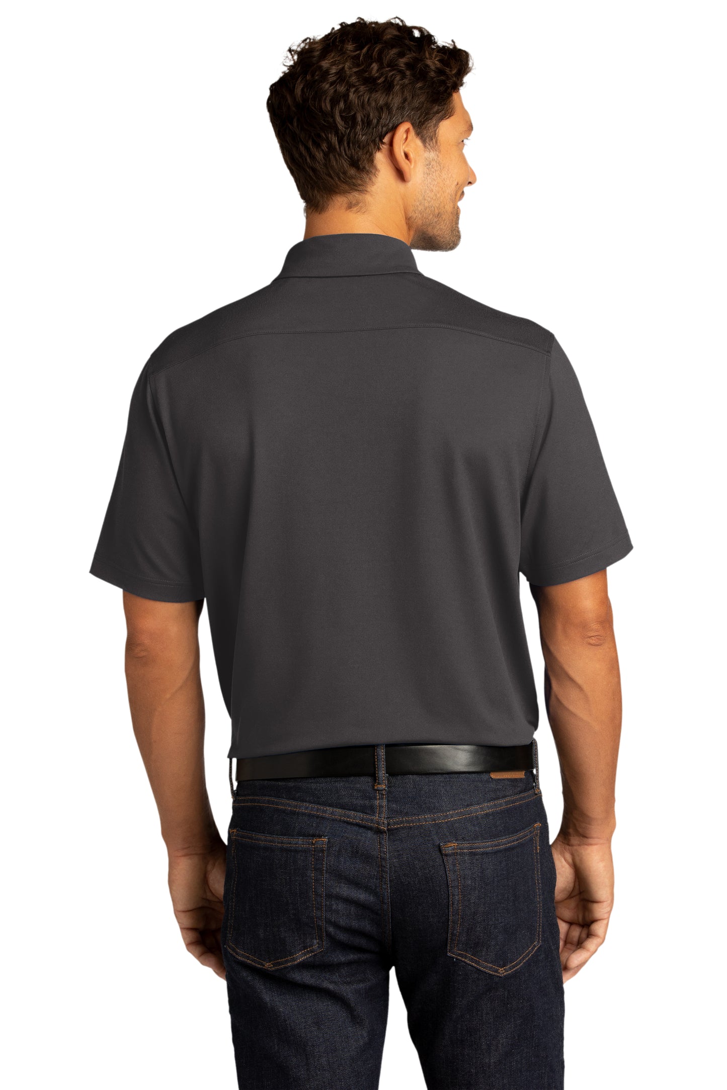 Polo elástico urbano para hombre