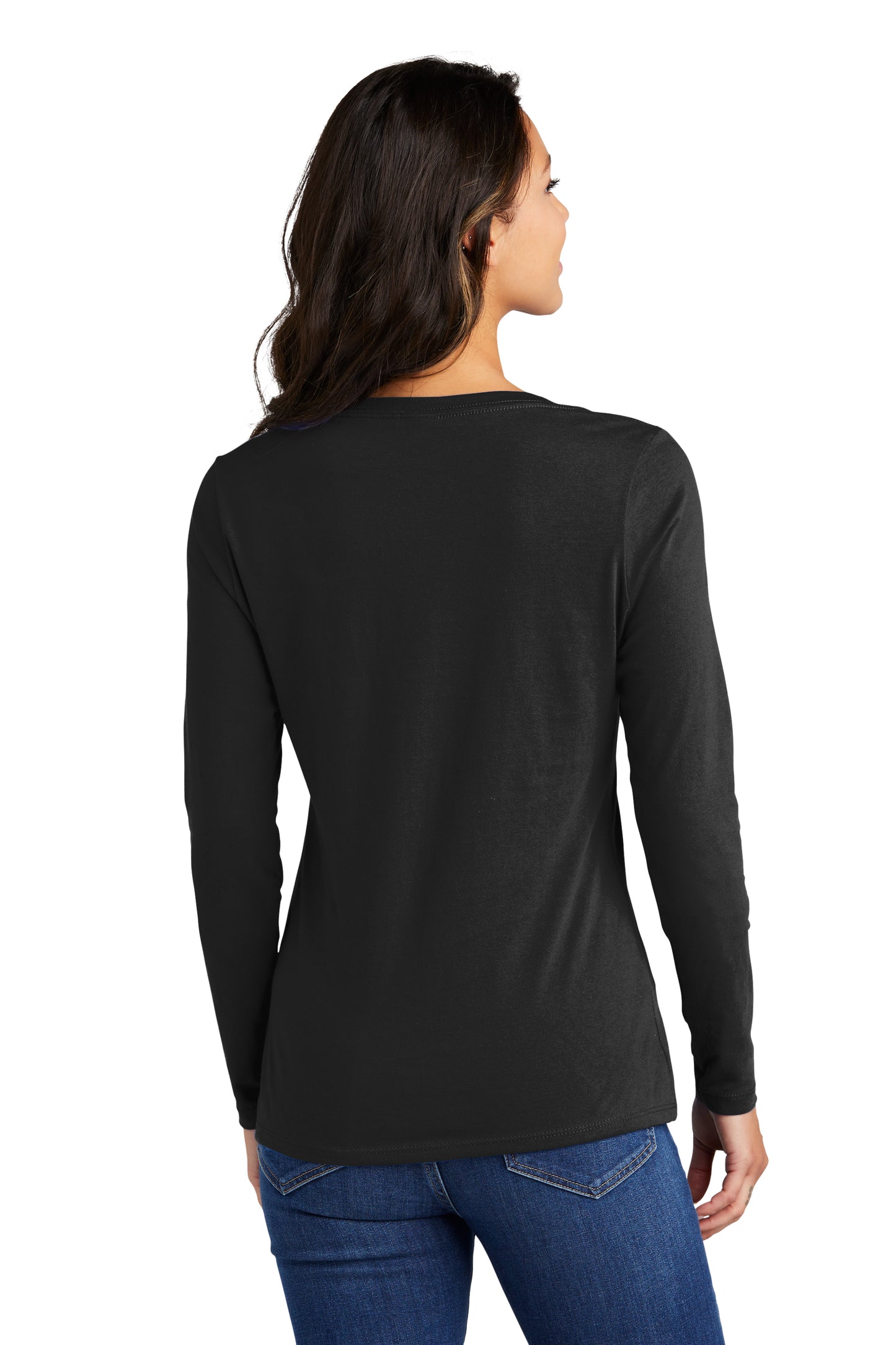 Women's Long Sleeve V-Neck Tee