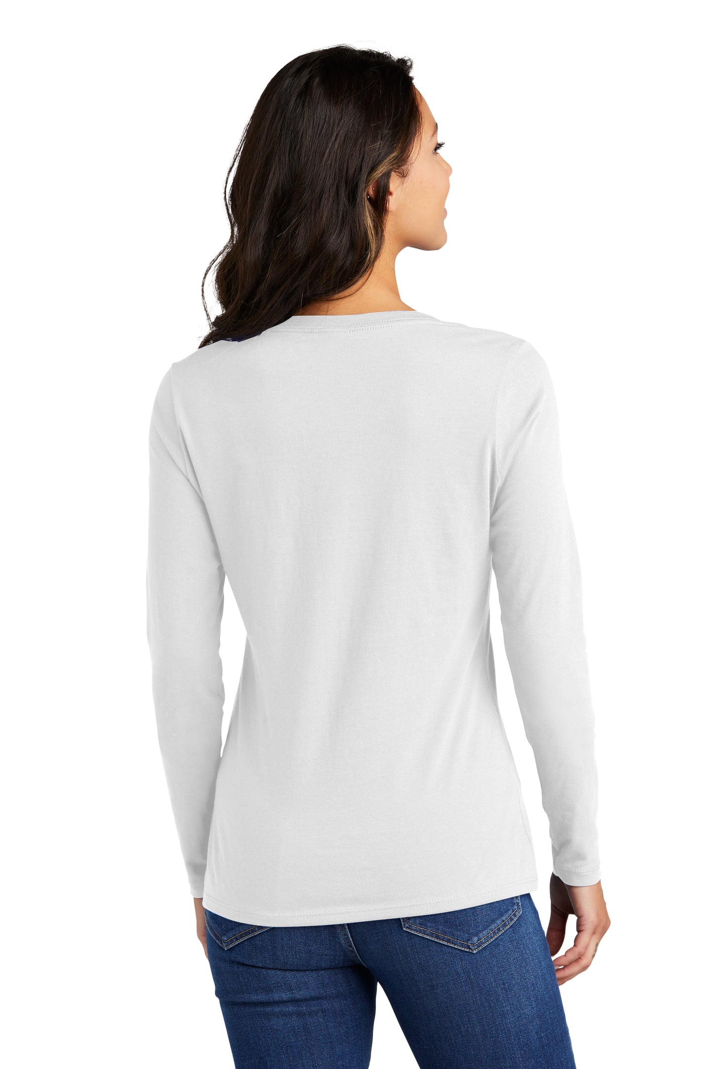 Women's Long Sleeve V-Neck Tee