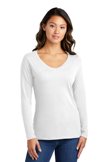 Women's Long Sleeve V-Neck Tee