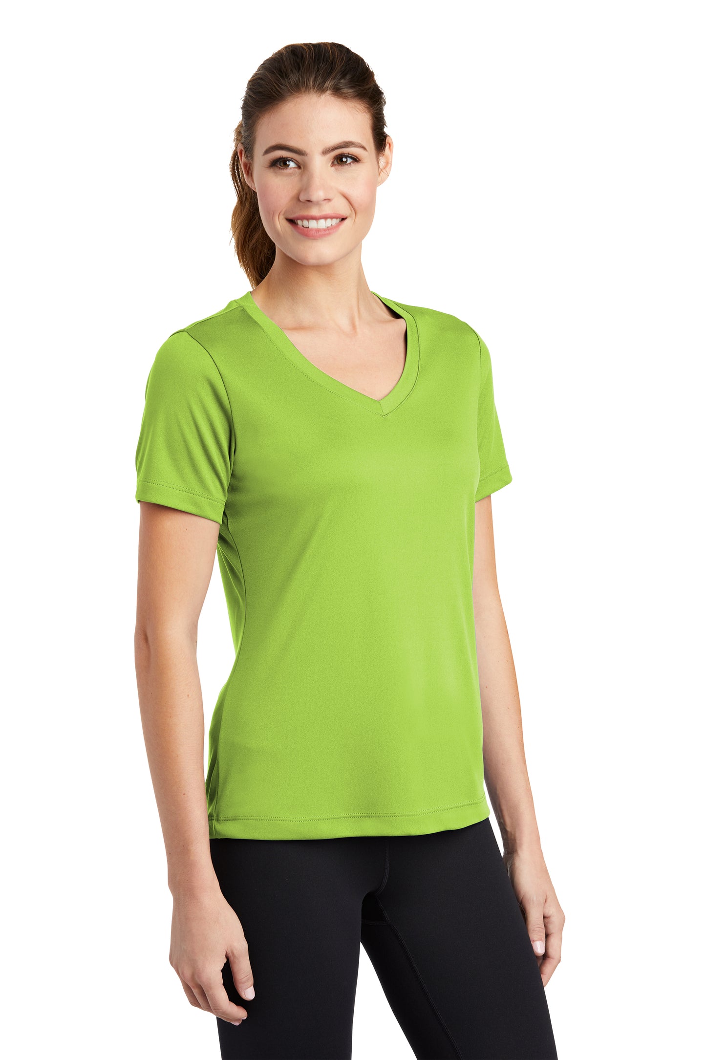 Camiseta con cuello en V PosiCharge® Competitor™ para mujer