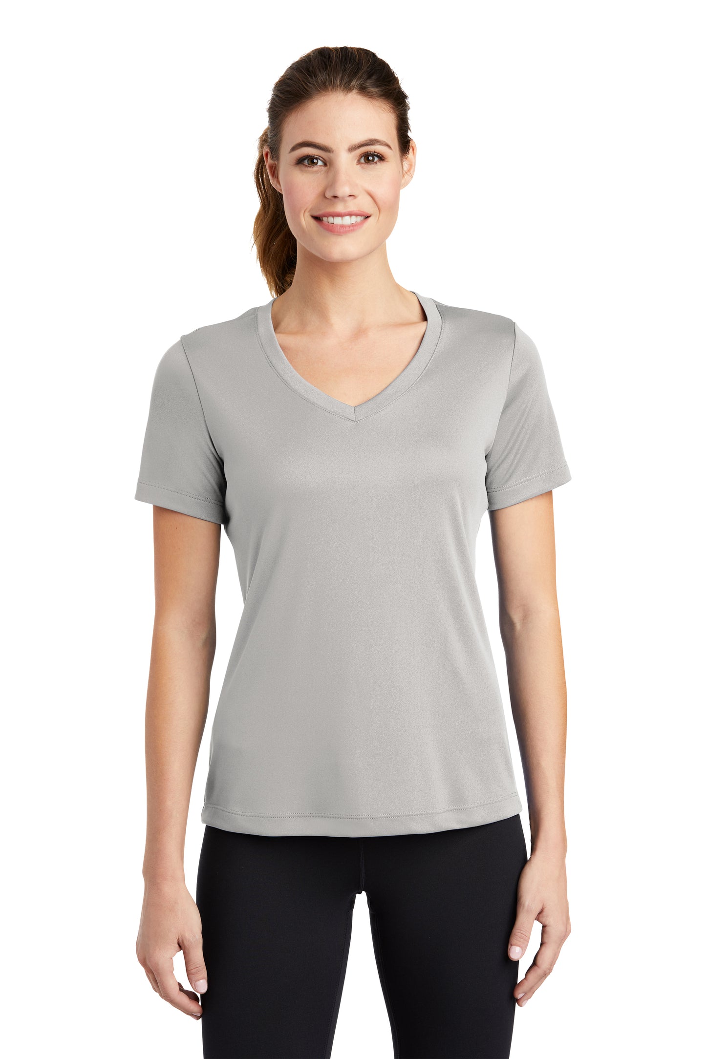 Camiseta con cuello en V PosiCharge® Competitor™ para mujer