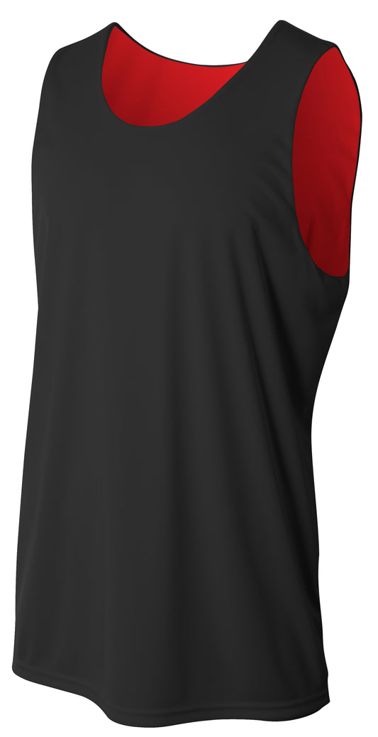 A4 N2390 Sprint Jump Reversible Jersey - Black/Red