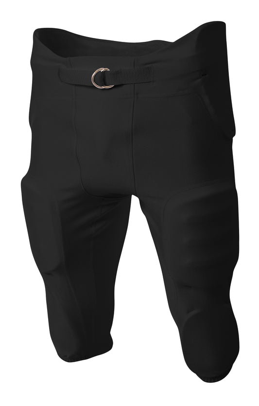 A4 N6198 Integrated Zone Football Pant - Black