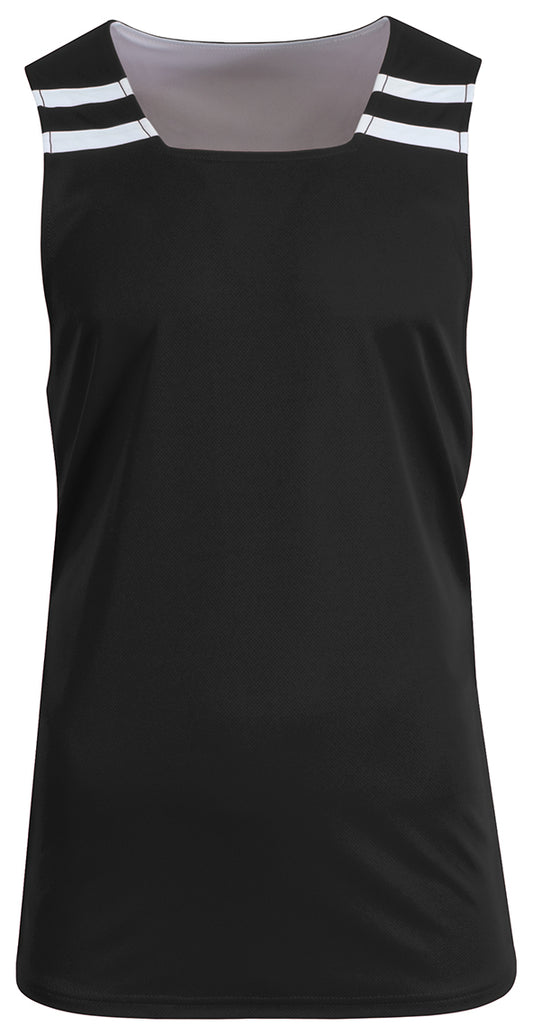 A4 NB2091 Youth MVP Reversible Basketball Jersey - Black/White