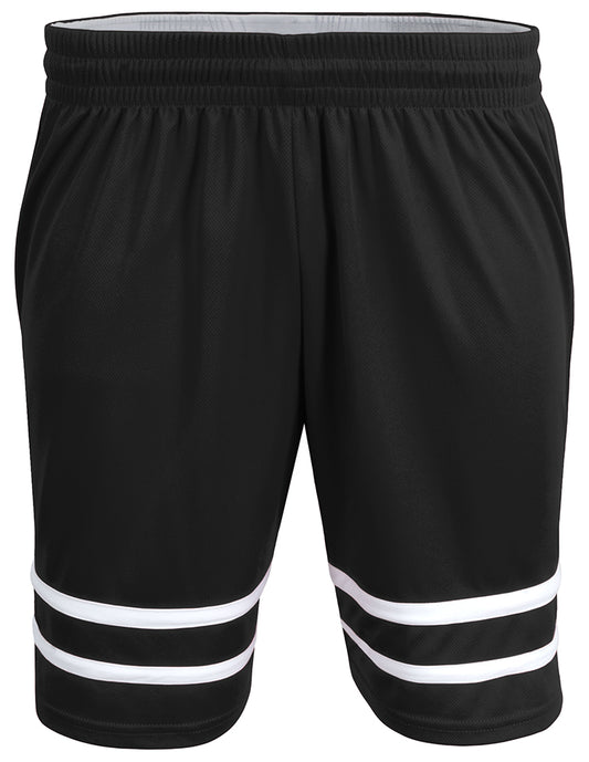 A4 NB5091 Youth MVP Reversible Basketball Shorts - Black/White