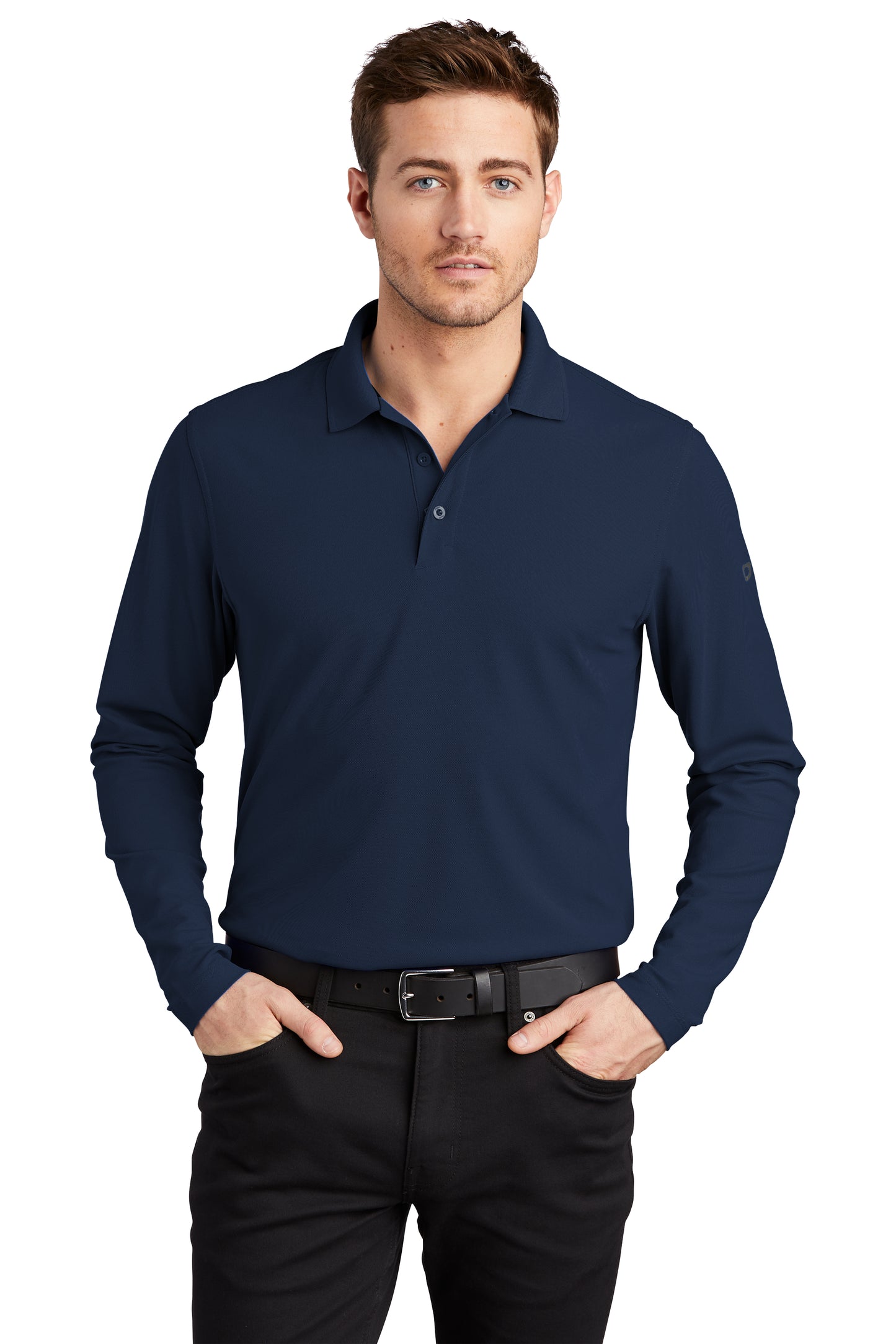 Polo de manga larga OGIO Calibre 2.0 para hombre