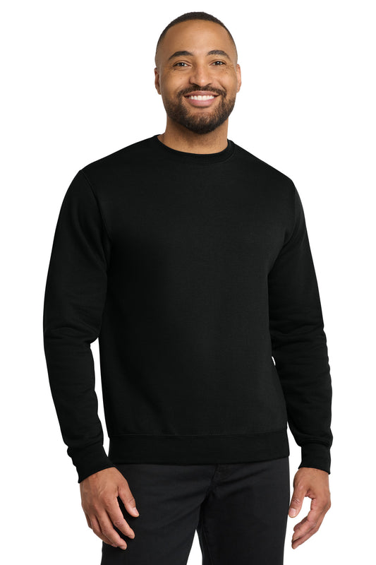Port & Company PC78 Core Fleece Crewneck Sweatshirt - Jet Black