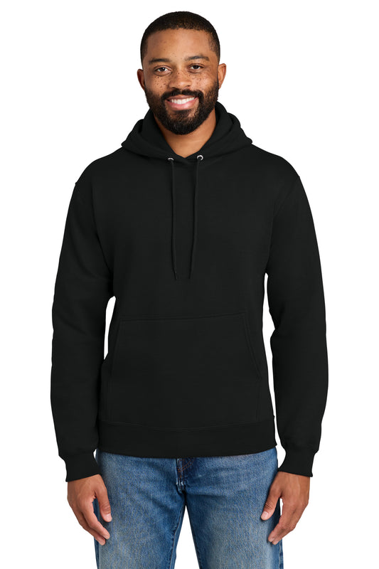 Port & Company PC90H Essential Fleece Pullover Hooded Sweatshirt - Jet Black