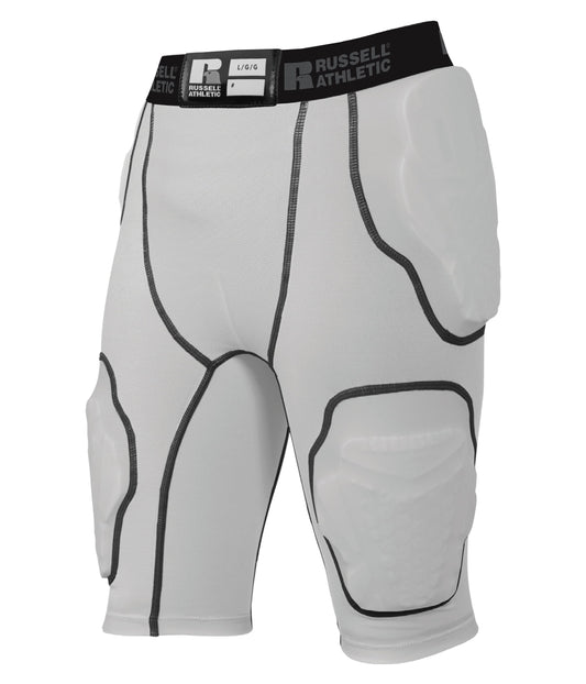 Russell RAIGR4 5-Pocket Integrated Girdle - Grid Iron Silver