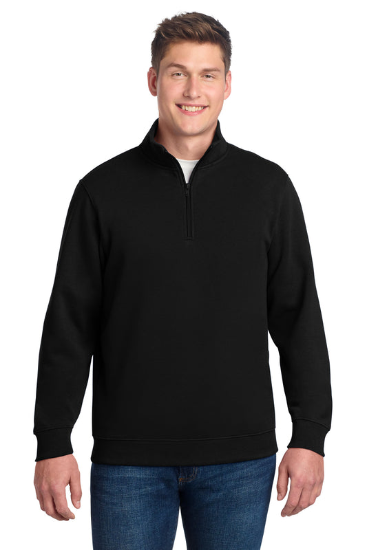 Sport-Tek ST253 1/4-Zip Sweatshirt - Black