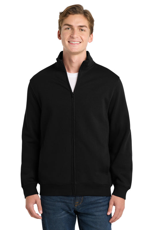 Sport-Tek ST259 Full-Zip Sweatshirt - Black