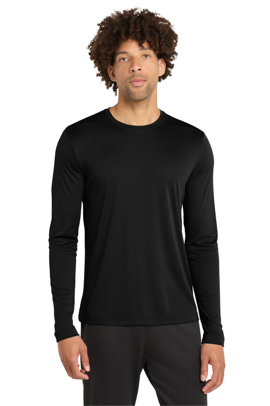 Sport-Tek ST420LS Posi-UV Pro Long Sleeve Tee - Black