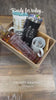 Custom engraved realtor closing gift basket